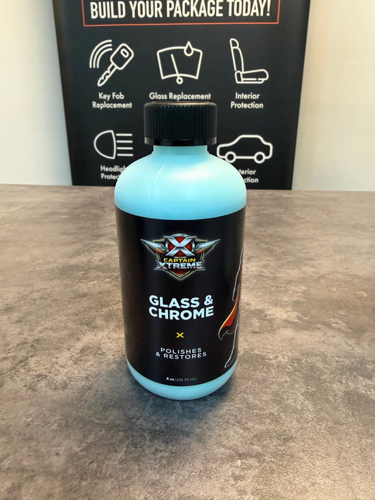 GLASS & CHROME POLISH by Captain Xtreme