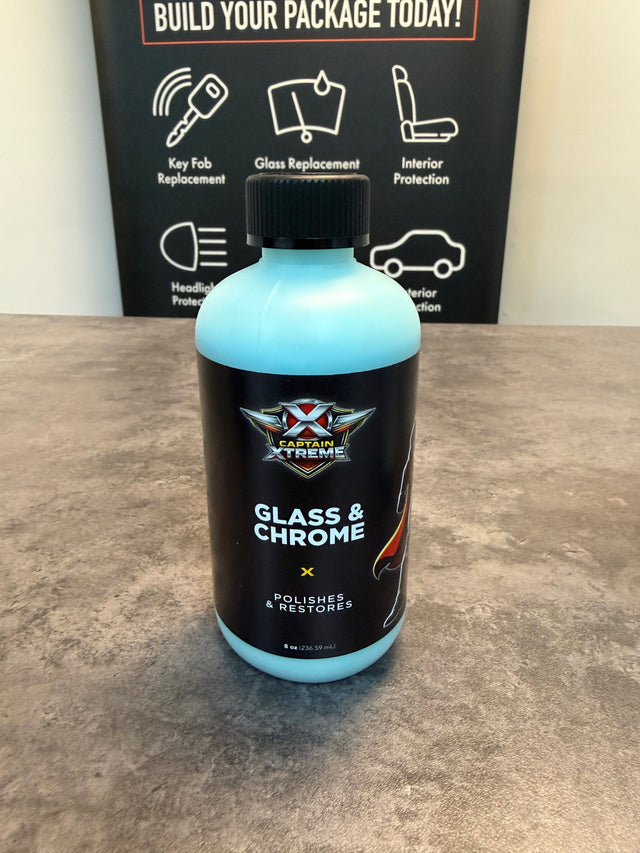 GLASS & CHROME POLISH by Captain Xtreme