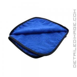 The Rag Company Spectrum 420 Microfiber Towel Royal Blue 16" x 16" 2-Pack