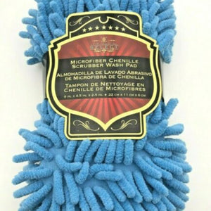 Microfiber Chenille Wash Mitt 2 in 1